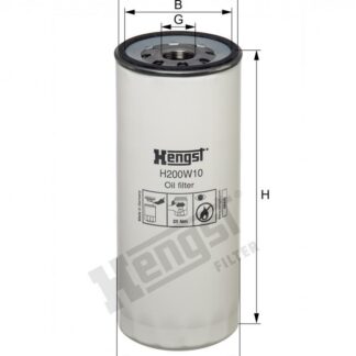 Фильтр масляный RVI/VO / HENGST