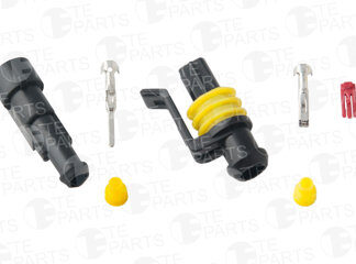 Комплект разъемов универсальных 1 контактнй / TE PARTS