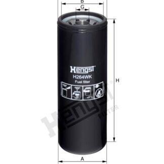 HENGST  H264WK  Фильтр топливный