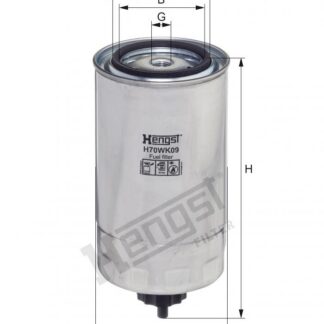 Фильтр топливный Iveco Stralis ET/ES/Cursor 440E42 Hengst