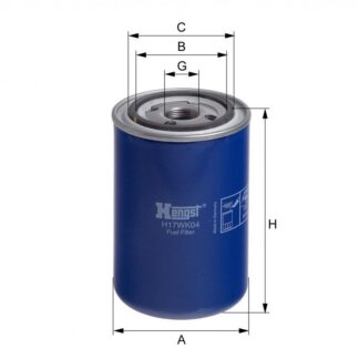 Фильтр топливный SCANIA 114 DSC9/DSC11(KC94) / Hengst