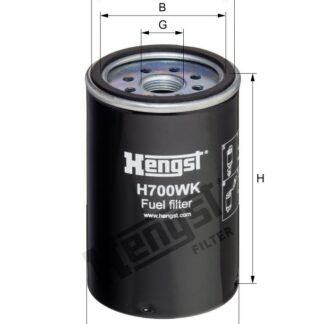 Фильтр топливный сепаратор VO/RVI Hengst