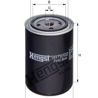 Фильтр топливный DAF 95 08.96>/XF 03.97>/Iveco/MB Hengst