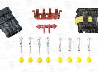 Комплект разъемов универсальных 4х контактный / TE PARTS