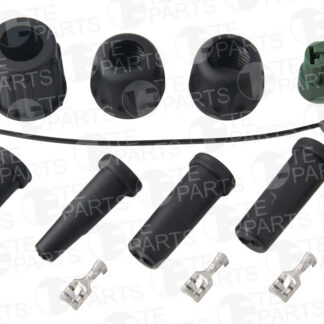 Разъем 2х контактный, байонет, полная комплектация / TE PARTS