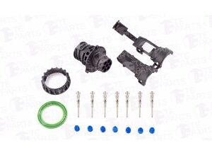 Разъём 7 контактов АМР 1.5, байонет, с фиксирующей гайкой / TE PARTS