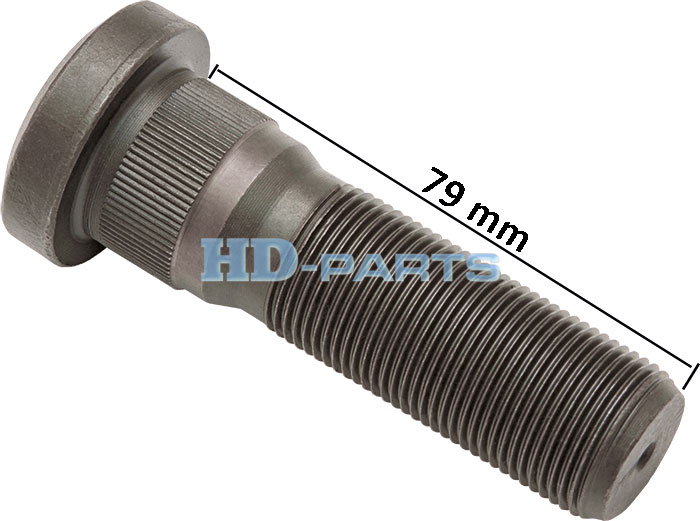 Болт колеса передний M22x1.5x90 RVI HD-Parts