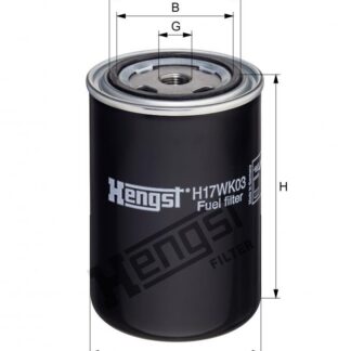 Фильтр топливный DAF 95 08.96>/XF 03.97>/Iveco/MB Hengst